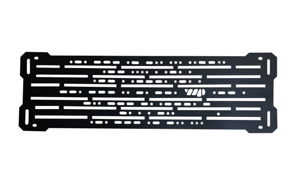 Warrior Universal Full Maxtrax Rotopax Mount System Aluminum With Black Powder Coating 10321PC