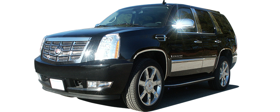QAA 2002-2006 Cadillac Escalade 2007-2014 Chevrolet Suburban GMC Yukon 2002-2013 Avalanche 2002-2014 Tahoe 1Pc Stainless Steel Gas Door Cover Trim GC42255