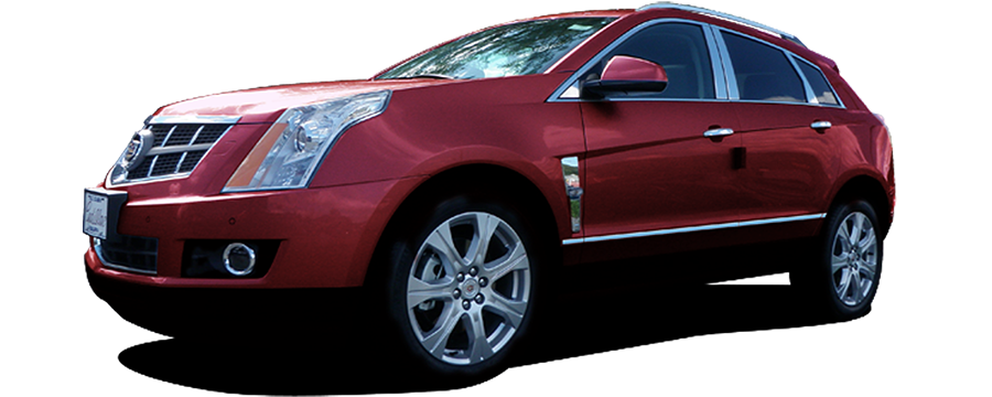 QAA 2010-2016 Cadillac SRX 8Pc Stainless Steel Body Molding Insert Trim Kit 1" Width MI50260