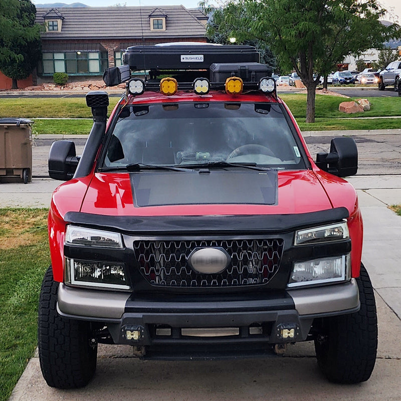 Lensun 2004-2014 Chevrolet Colorado 90W Hood Flexible Solar Panel