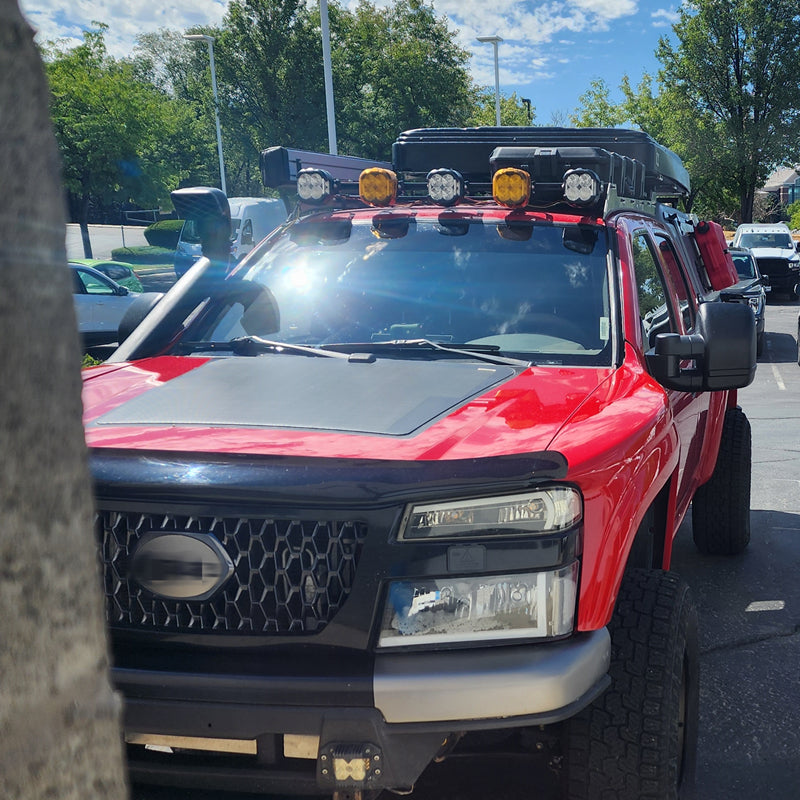 Lensun 2004-2014 Chevrolet Colorado 90W Hood Flexible Solar Panel