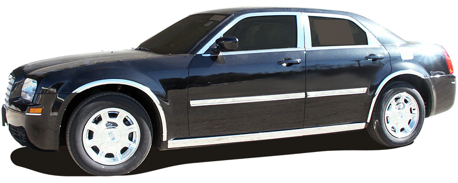 QAA 2005-2010 Chrysler 300 2005-2008 Dodge Magnum 1Pc Stainless Steel Gas Door Cover Trim GC45760