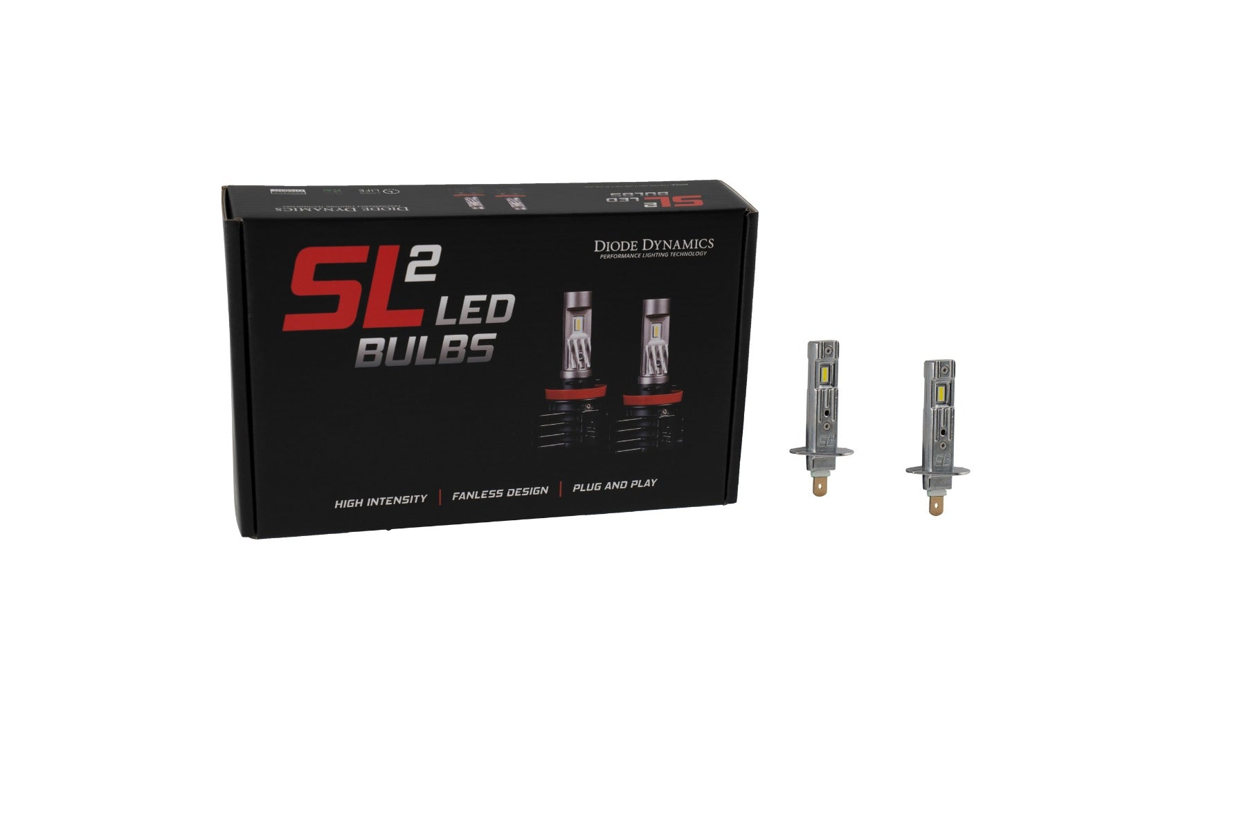 Diode Dynamics H1 White SL2 LED Bulbs Pair DD0469P