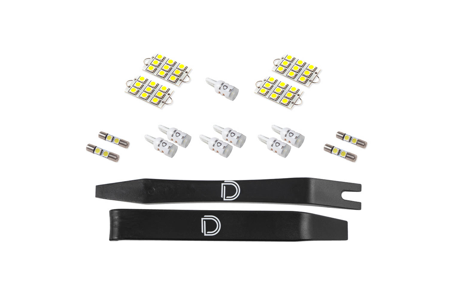 Diode Dynamics 2011-2023 Dodge Charger Cool White Stage 2 Interior LED Kit DD0496
