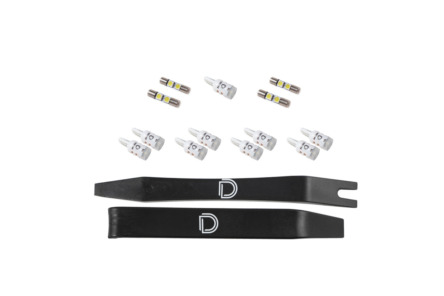 Diode Dynamics 2011-2021 Jeep Grand Cherokee Cool White Stage 2 Interior LED Kit DD0508