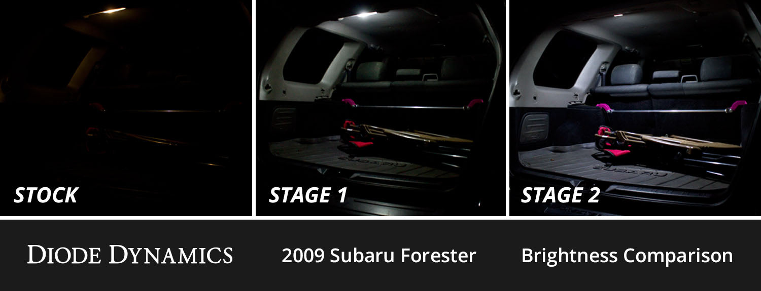 Diode Dynamics 2009-2013 Subaru Forester Cool White Stage 2 Interior LED Kit DD0616