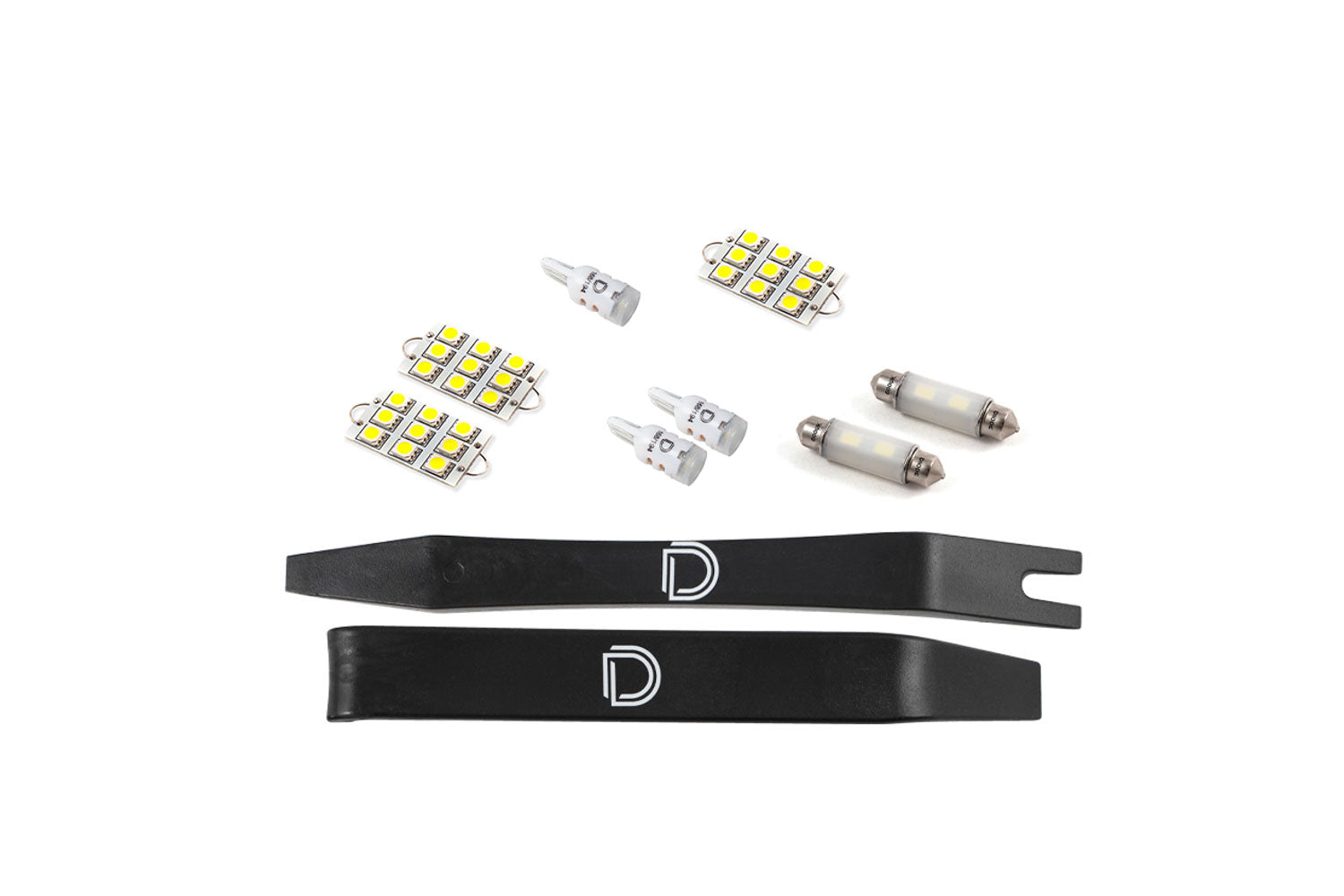 Diode Dynamics 2009-2014 Dodge Challenger Cool White Stage 2 Interior LED Kit DD0624