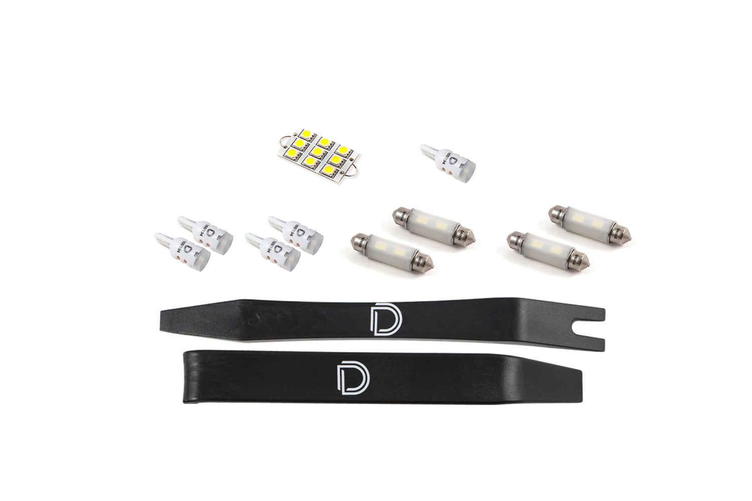 Diode Dynamics 2015-2023 Dodge Challenger Cool White Stage 2 Interior LED Kit DD0626