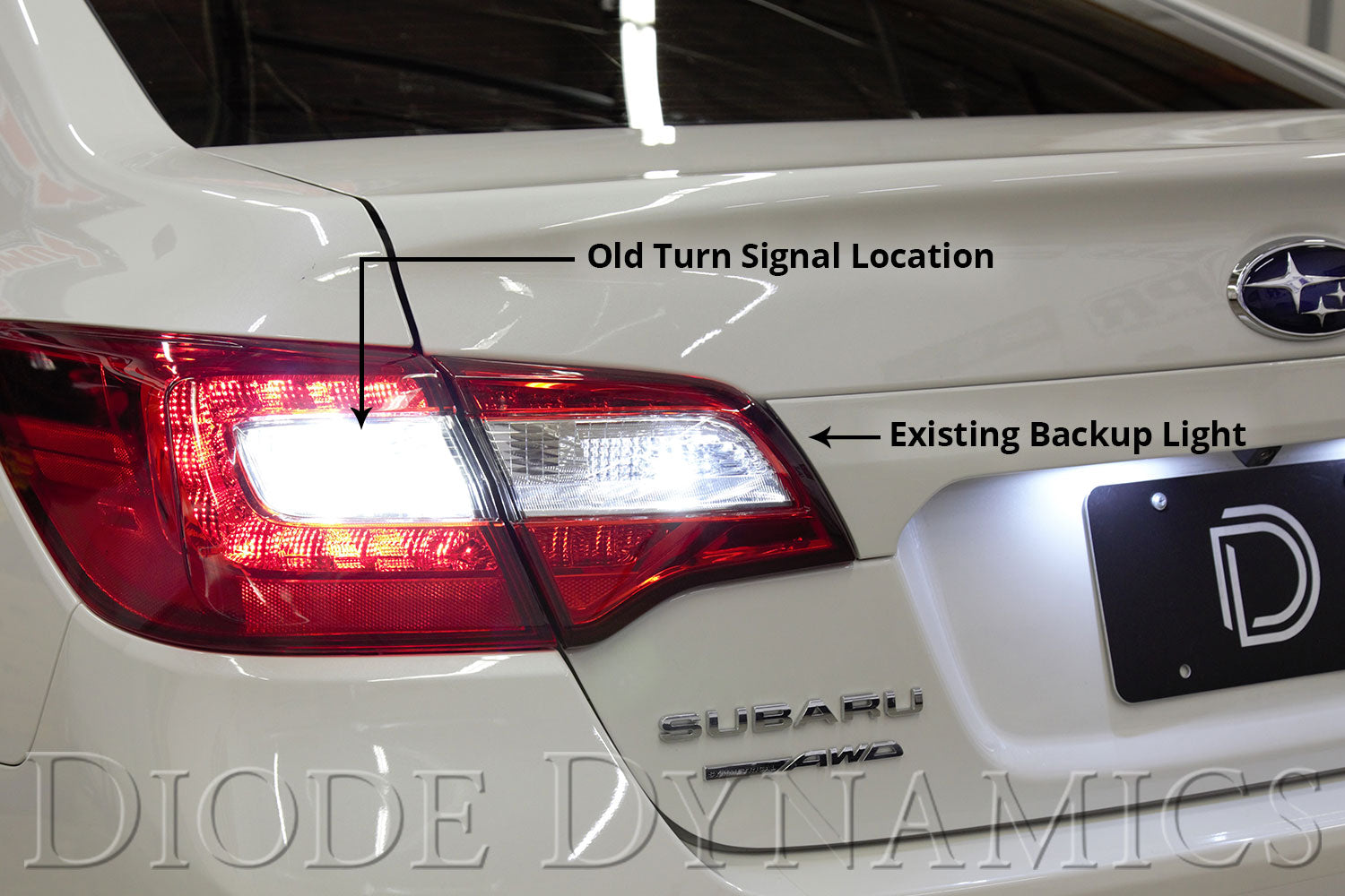 Diode Dynamics 2015-2019 Subaru Legacy Tail as Turn Backup Module USDM Module Only DD3026