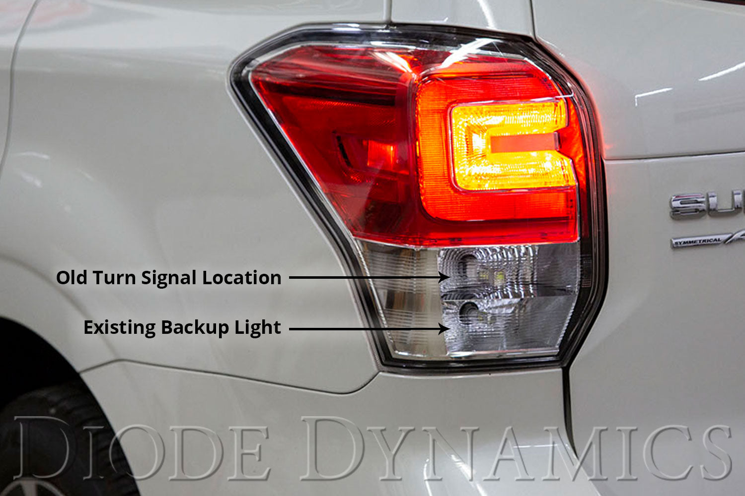 Diode Dynamics 2017-2018 Subaru Forester Premium USDM Tail as Turn Backup Module Only DD3045