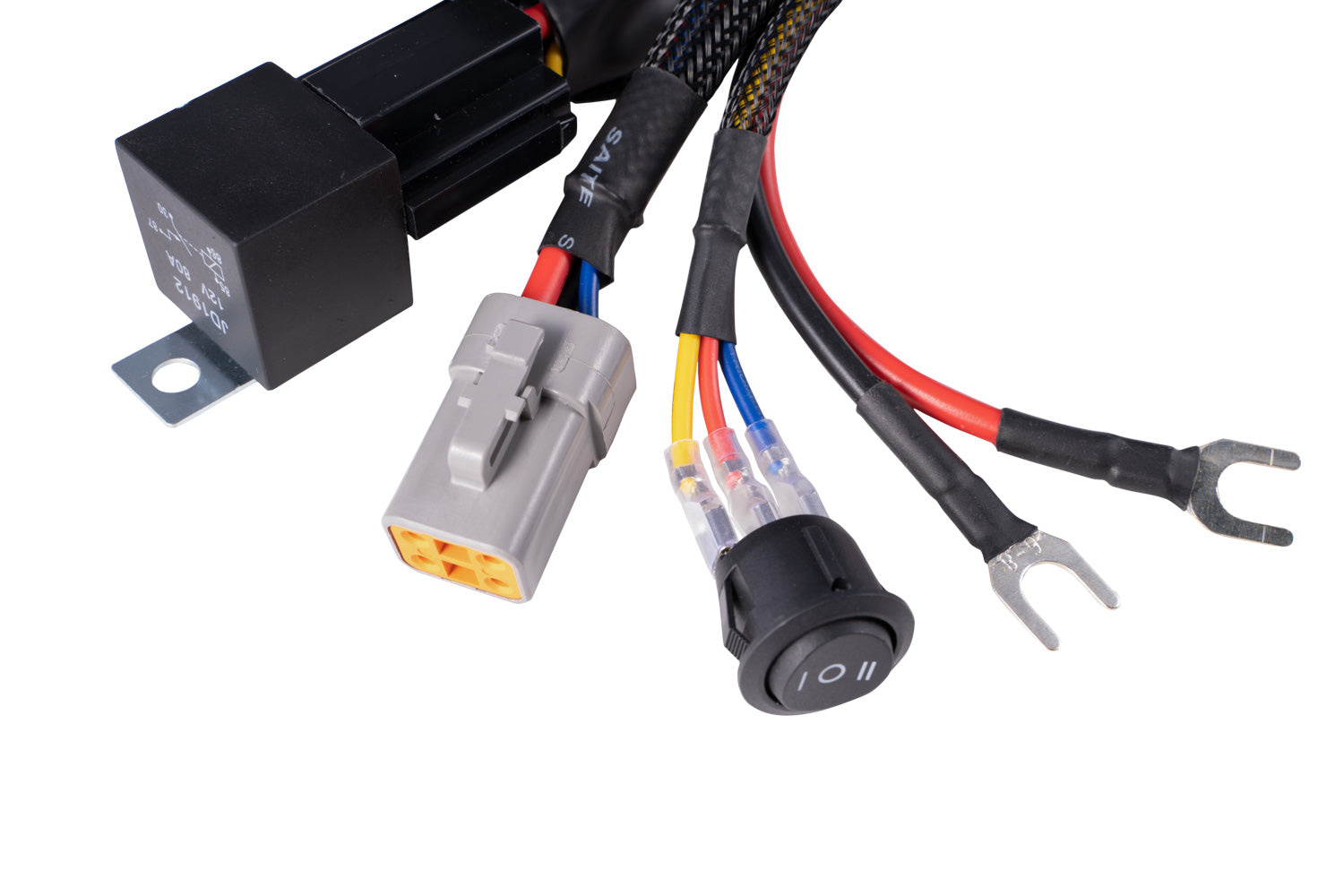 Diode Dynamics Ultra Heavy Duty Single Output 4 Pin Wiring Harness DD4123