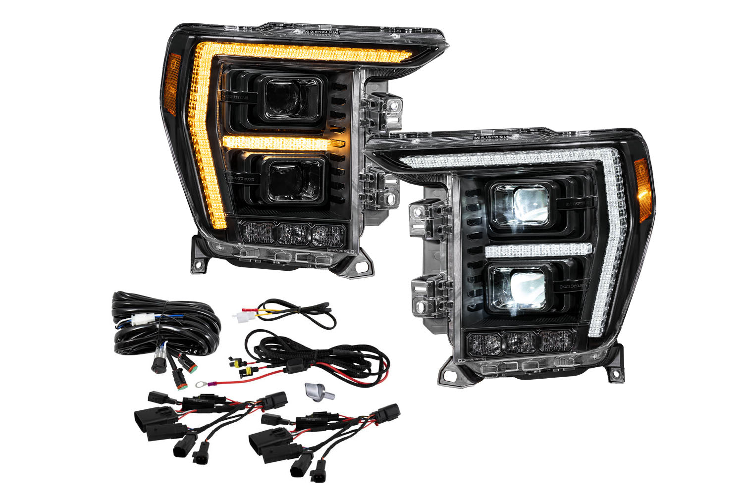 Diode Dynamics 2021-2023 Ford F-150 Elite Max LED Headlights for Non-Projector Headlamp DD5167
