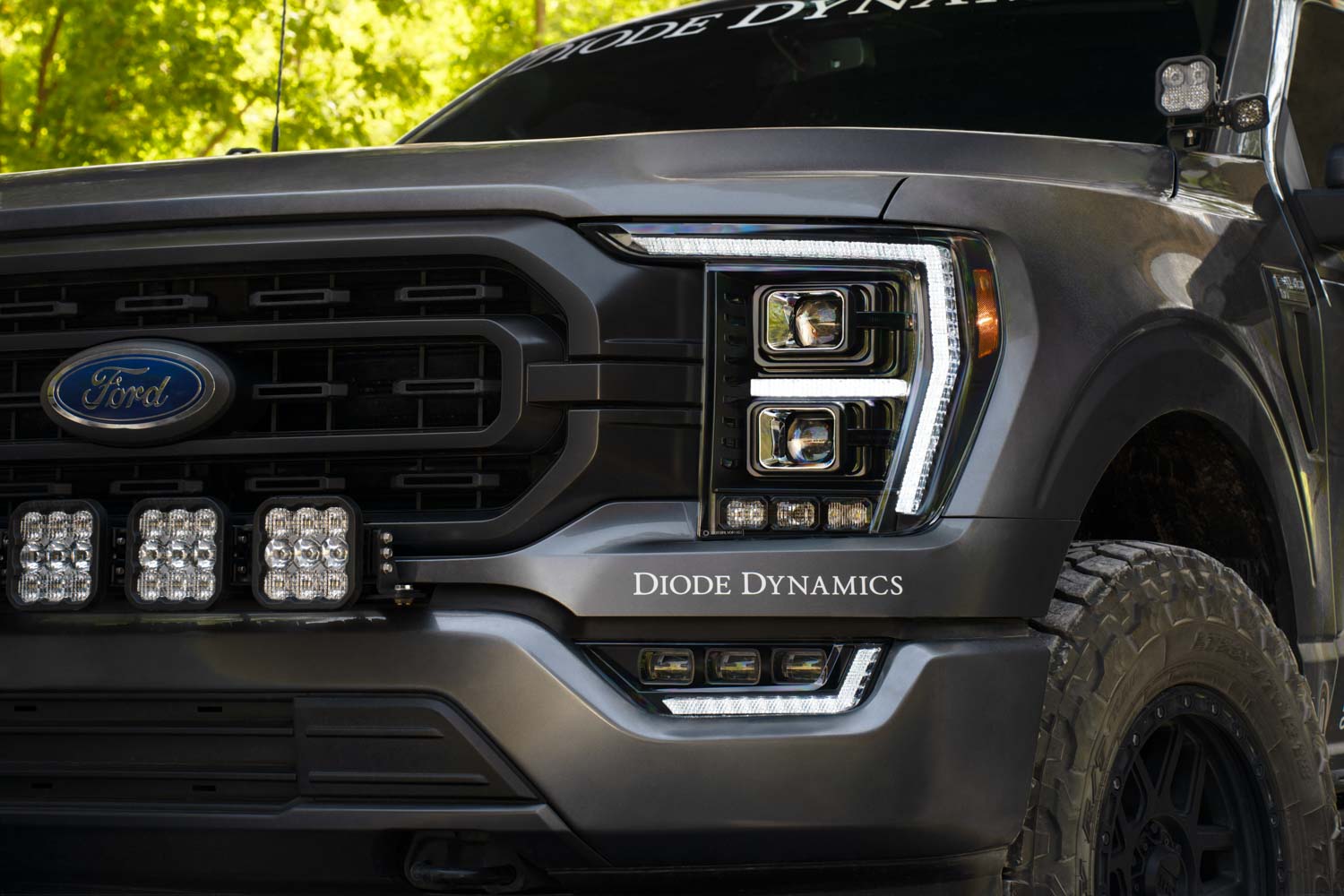 Diode Dynamics 2021-2023 Ford F-150 Elite Max LED Headlights for Non-Projector Headlamp DD5167