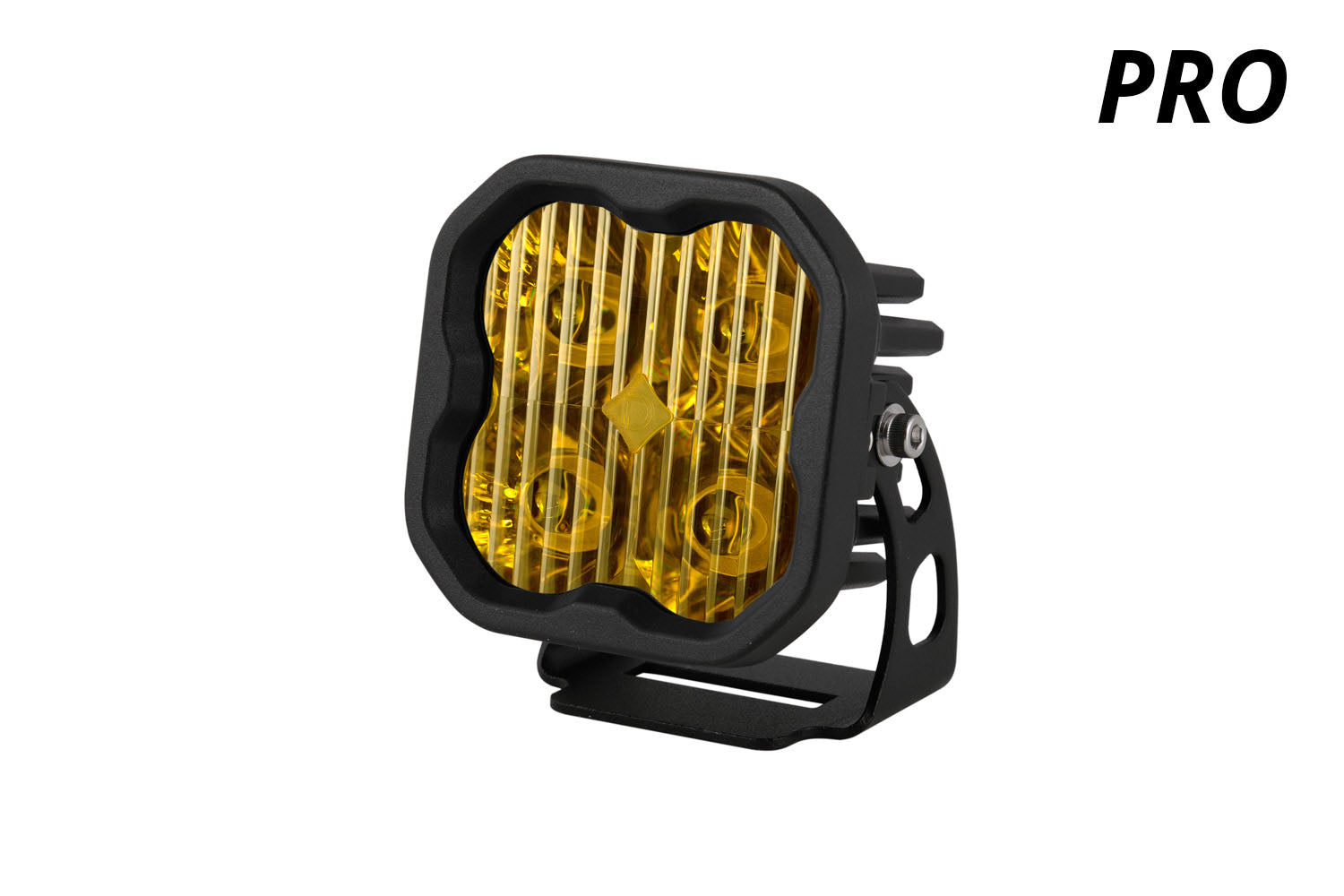 Diode Dynamics SS3 Pro ABL Yellow Driving Standard Single LED Light Pods DD6889S