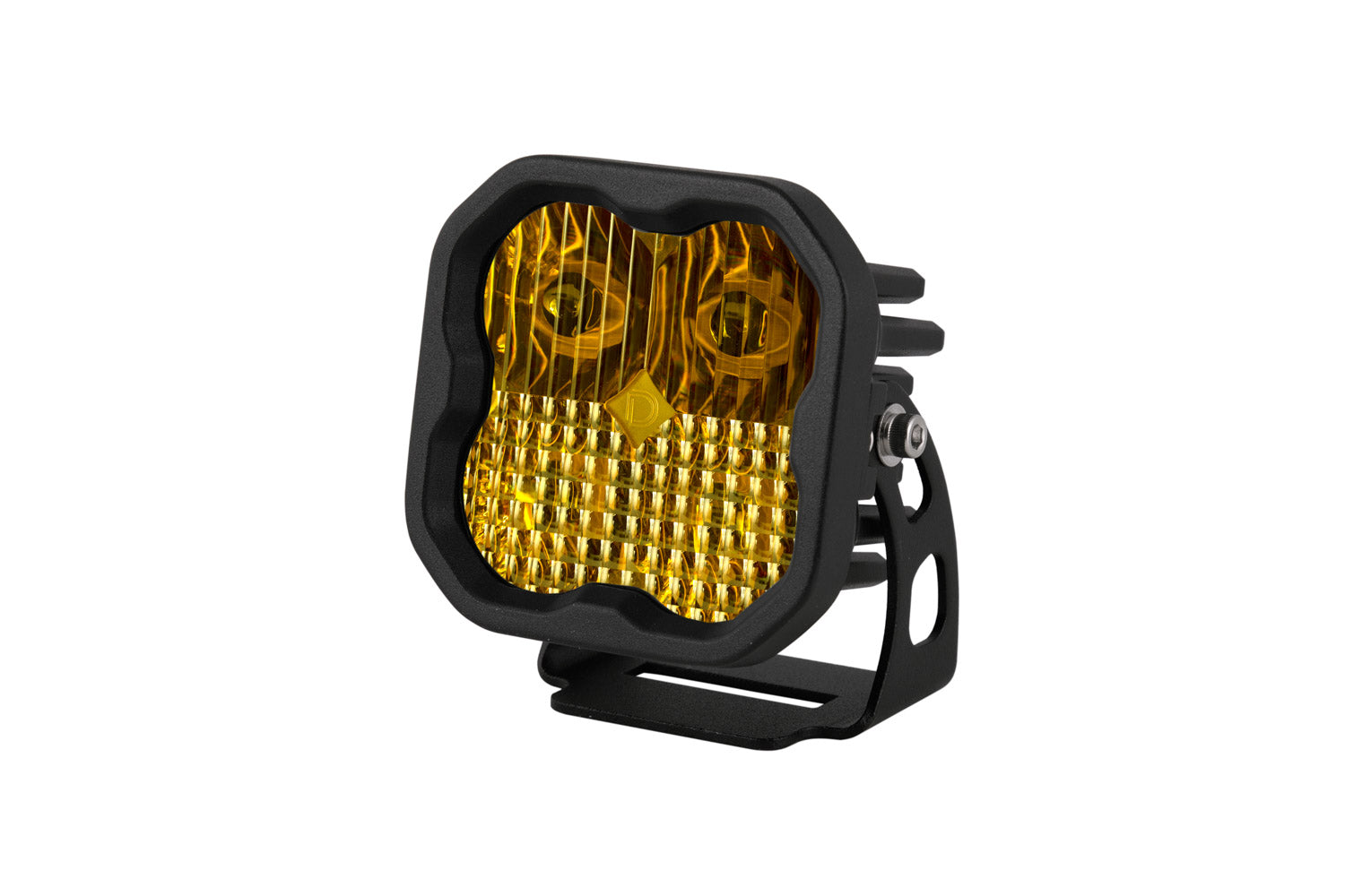 Diode Dynamics SS3 Pro ABL Yellow Combo Standard Single LED Light Pods DD6893S