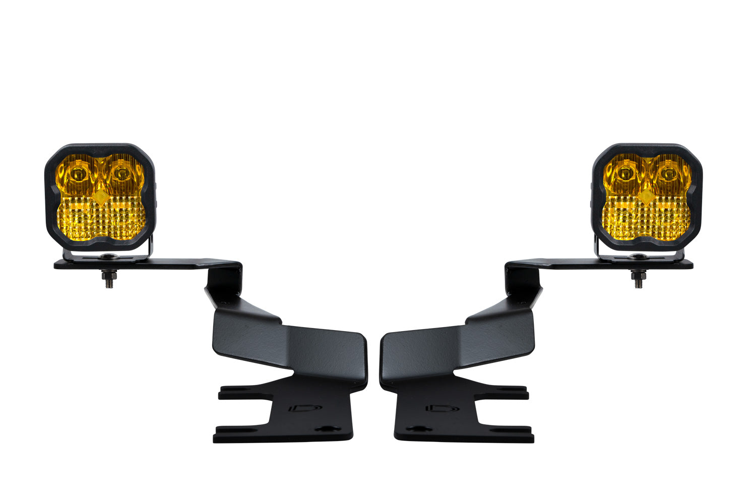 Diode Dynamics 2017-2022 Ford F-250 F-350 F-450 F-550 Super Duty SS3 Sport Yellow Combo Stage Series Ditch Light Kit DD7557