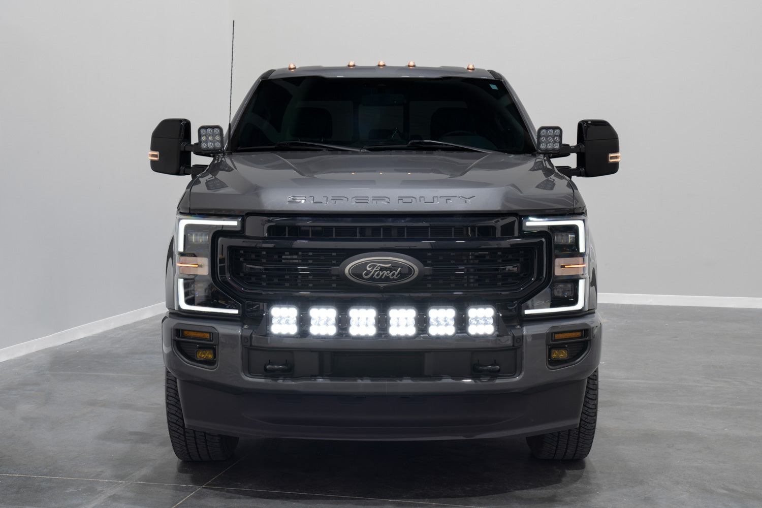 Diode Dynamics 2020-2022 Ford F-250 F-350 F-450 F-550 Super Duty Stage Series Grille Bracket Kit DD7570P