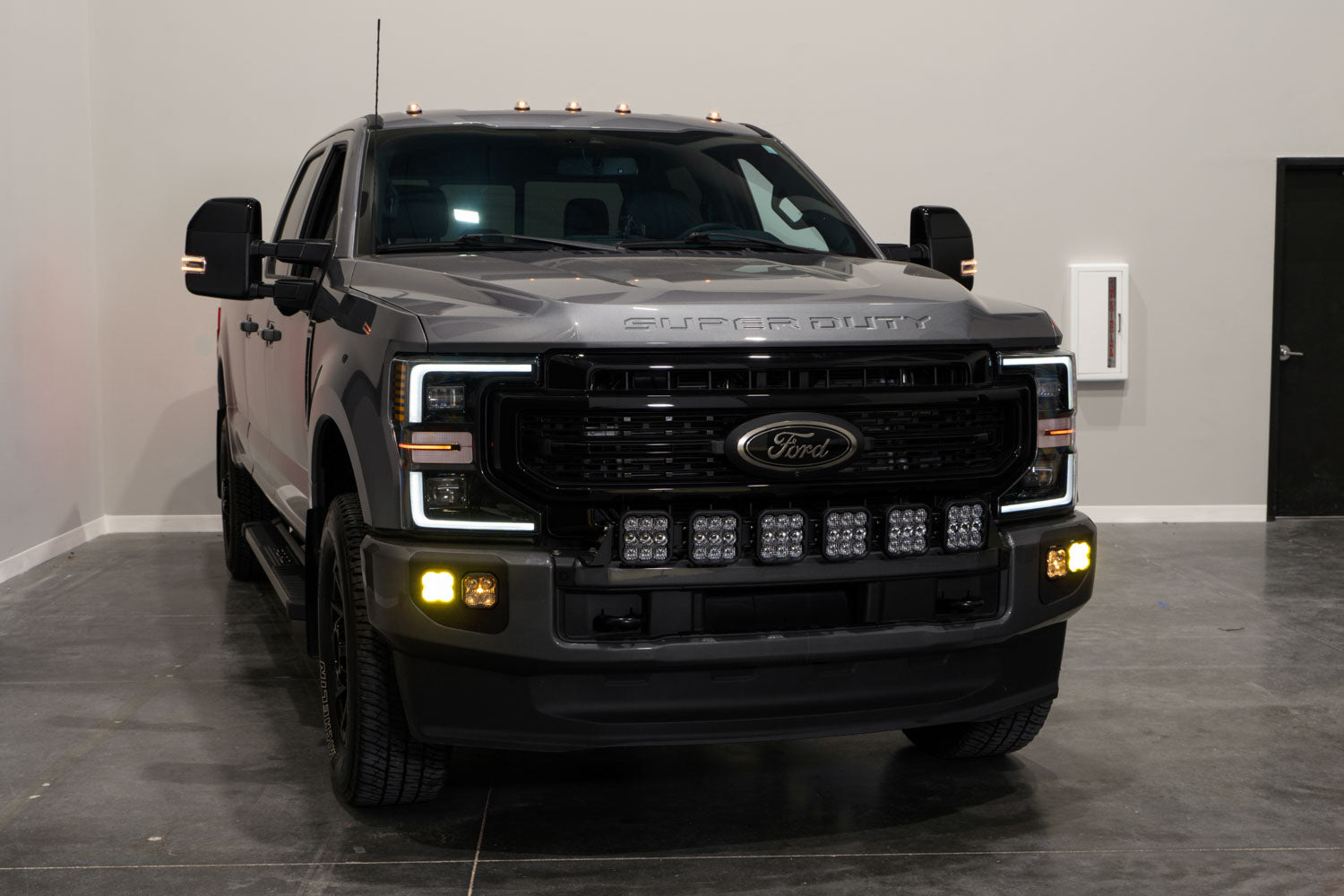 Diode Dynamics 2020-2022 Ford F-250 F-350 F-450 F-550 Super Duty Stage Series Fog Pocket Mounting Brackets DD7575P