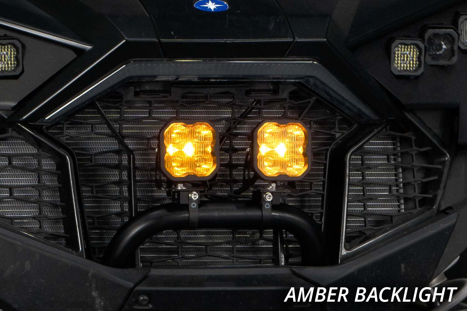 Diode Dynamics SS3 LED Bumper 1.5 Inch Roll Bar Kit Max Yellow Combo Pair DD7660