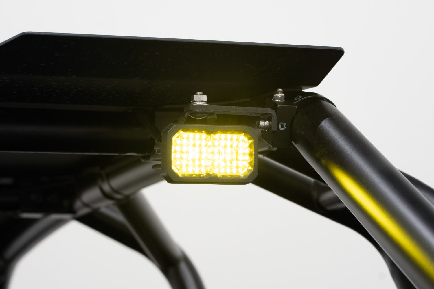 Diode Dynamics Stage Series 2 Inch Roll Bar Chase SSC2 Sport Yellow Pair Light Kit  DD7669