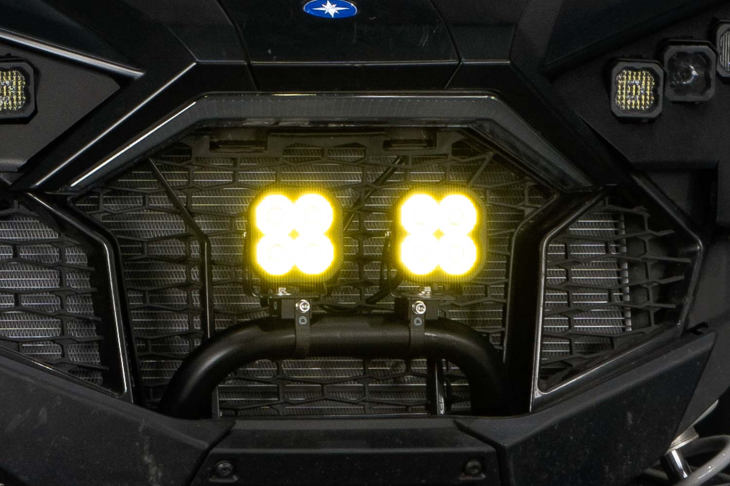 Diode Dynamics SS3 LED Bumper 1 Inch Roll Bar Kit Max Yellow Combo Pair DD7679