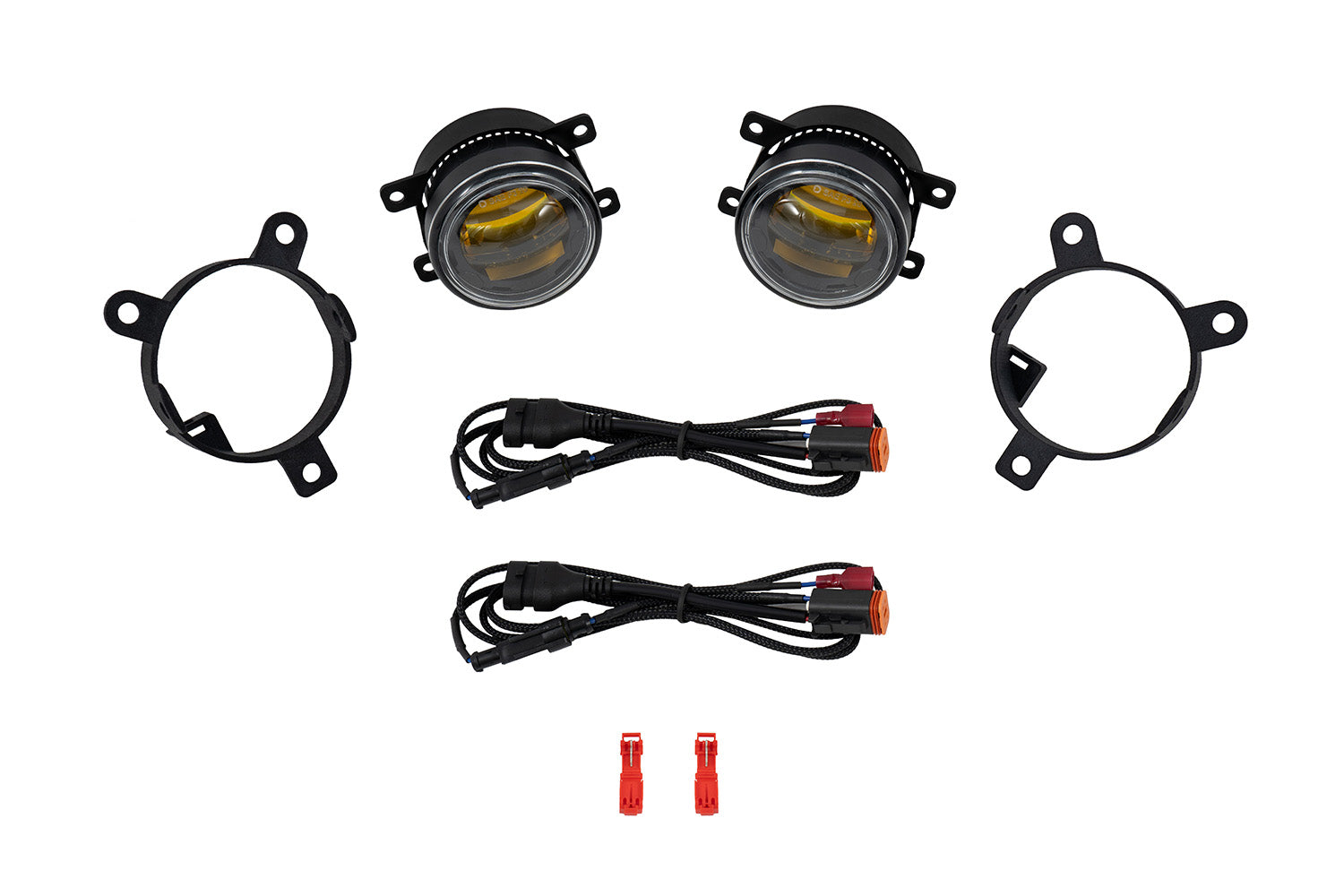 Diode Dynamics pair 3000K Yellow SAE Fog Elite Series Type Y Fog Lamps DD7986