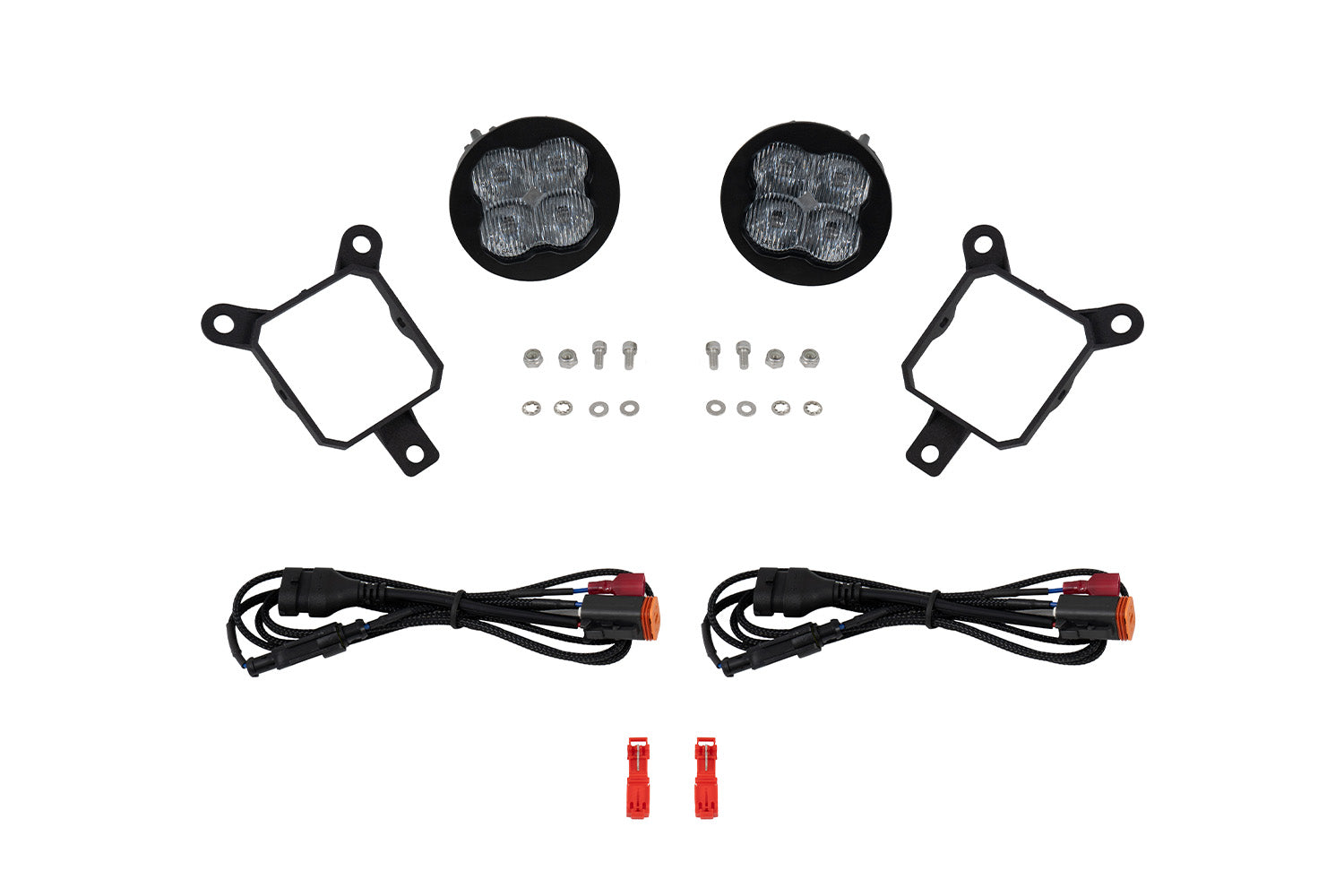 Diode Dynamics SS3 SAE DOT Type Y Fog Light Kit Cool White (6000K) Sport (14.5 watts) SAE Fog DD7988
