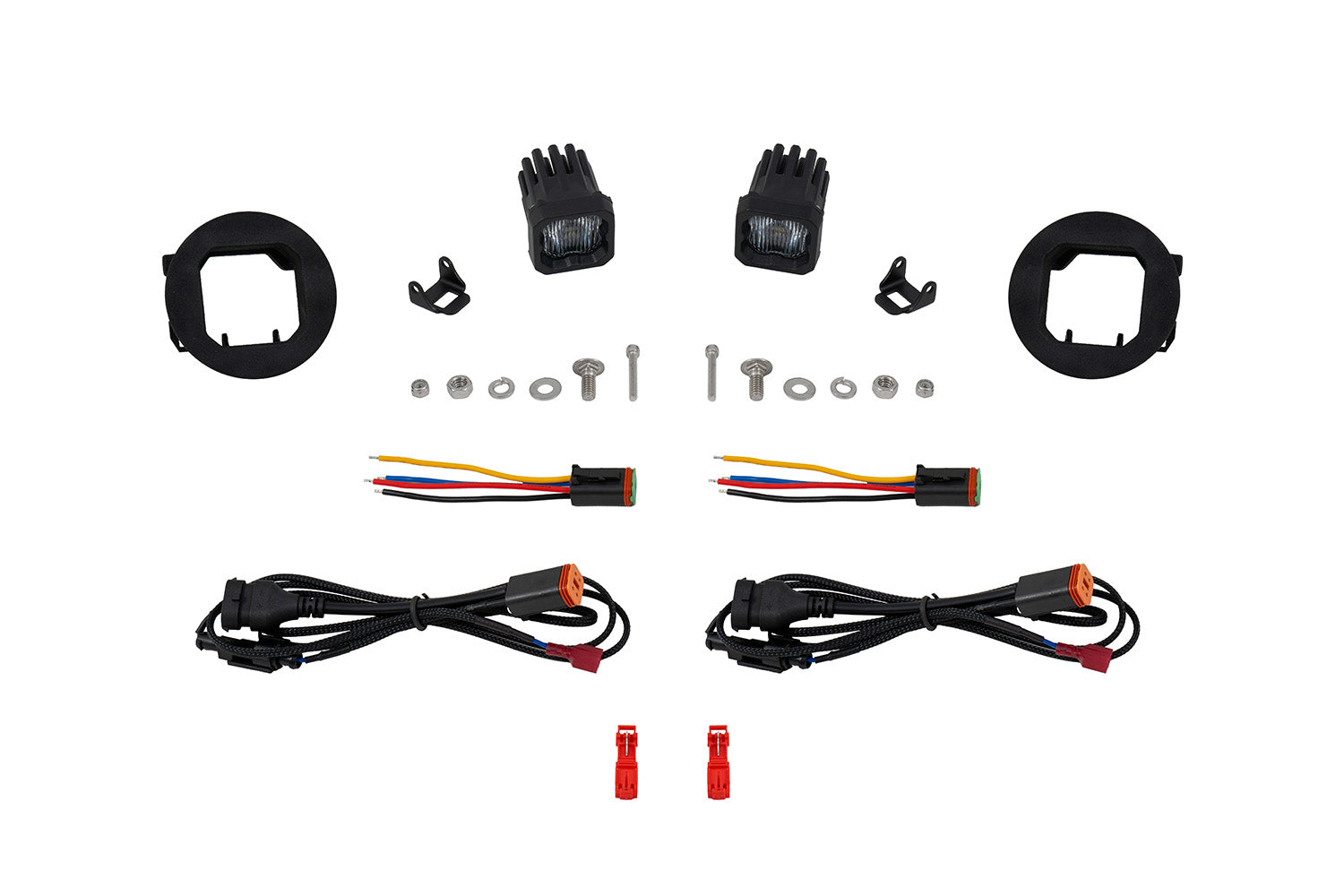 Diode Dynamics SSC1 SAE DOT Type GBS Fog Light Kit Cool White (6000K) 3569 SAE Fog DD8021