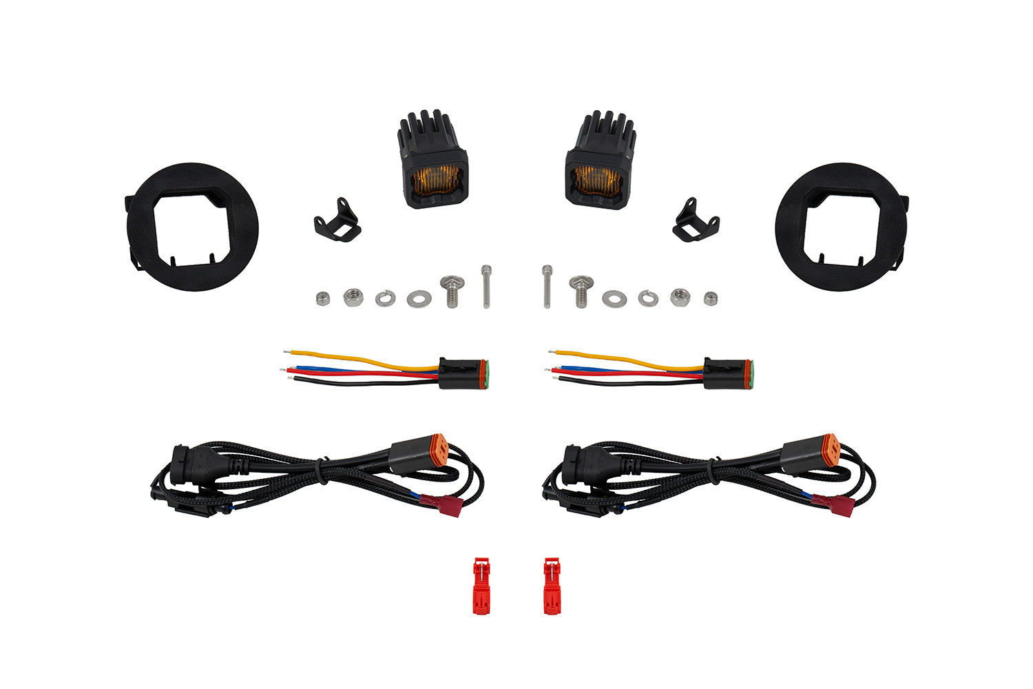 Diode Dynamics SSC1 SAE DOT Type GBS Fog Light Kit Yellow (3000K) SAE Fog DD8022
