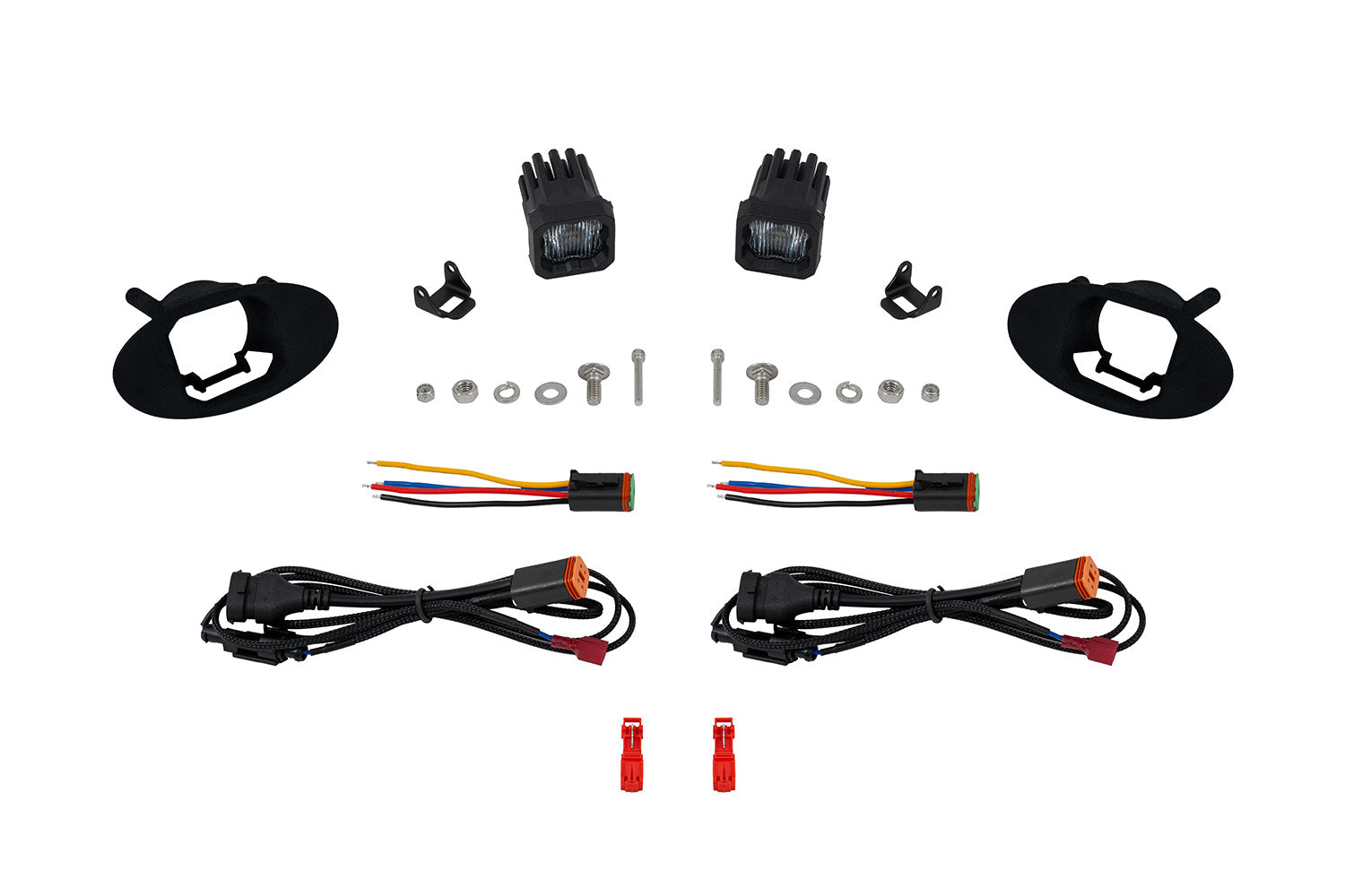 Diode Dynamics SSC1 SAE DOT Type HA Fog Light Kit Cool White (6000K) SAE Fog DD8024