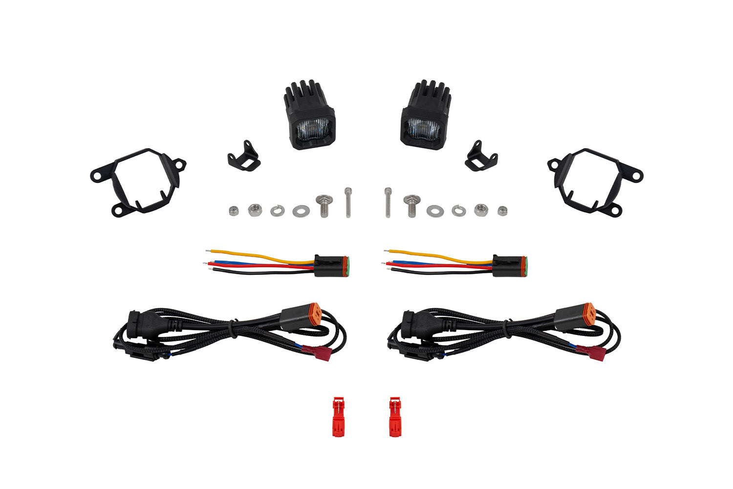 Diode Dynamics SSC1 SAE DOT Type G4M Fog Light Kit Cool White (6000K) SAE Fog DD8055