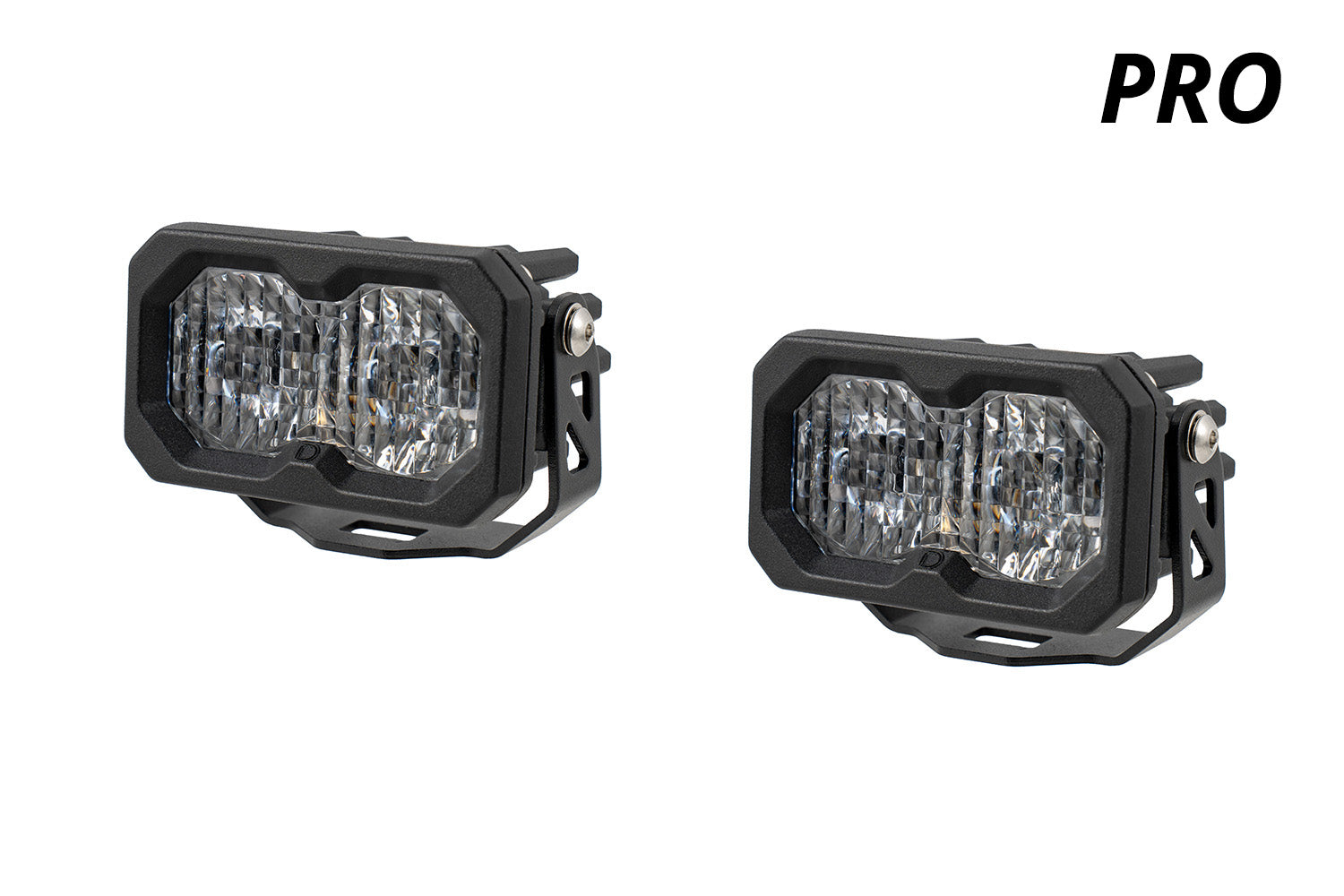 Diode Dynamics C2 2.0 Pro White Spot Standard ABL Pair LED Light Pods DD8110P
