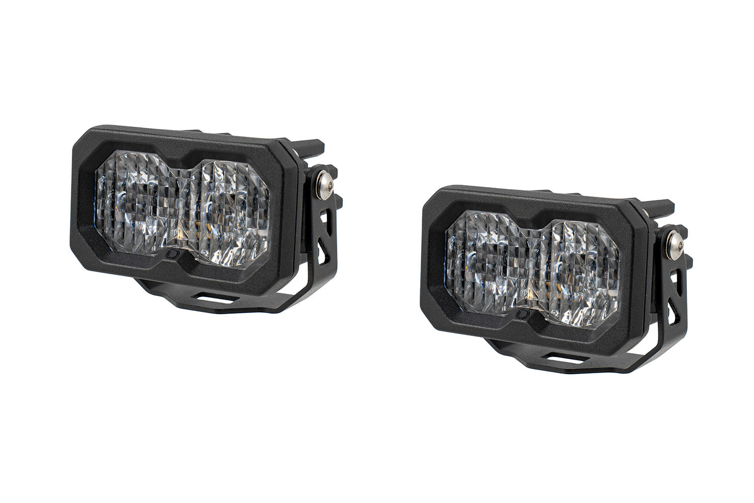 Diode Dynamics C2 2.0 Max White Combo Driving Standard RBL Pair LED Light Pods DD8113P