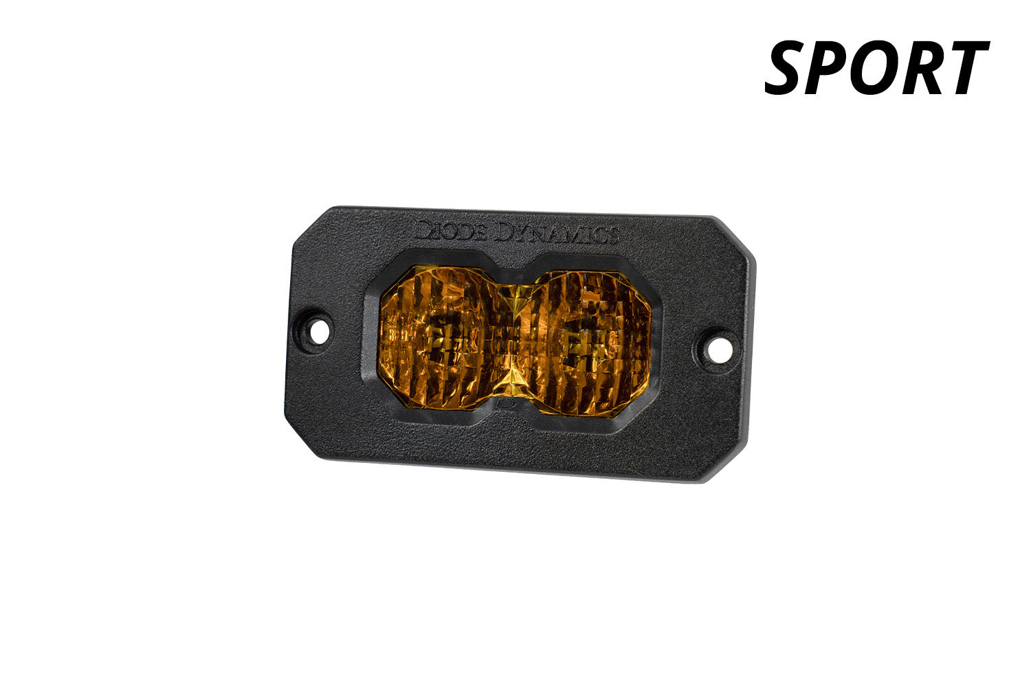 Diode Dynamics C2 2.0 Sport White Flood Flush RBL Pair LED Light Pods DD8120P