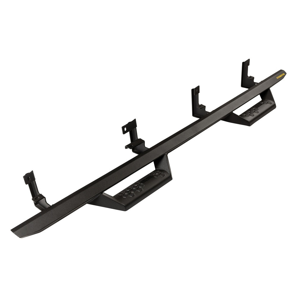Smittybilt 2019-2024 Chevrolet Silverado GMC Sierra 1500 2500 3500 Squared Textured Black Drop Steps EXC19CC-TX