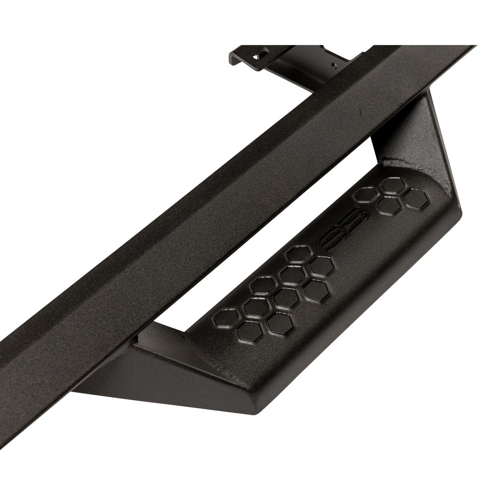 Smittybilt 2019-2024 Chevrolet Silverado GMC Sierra 1500 2500 3500 Squared Textured Black Drop Steps EXC19CC-TX
