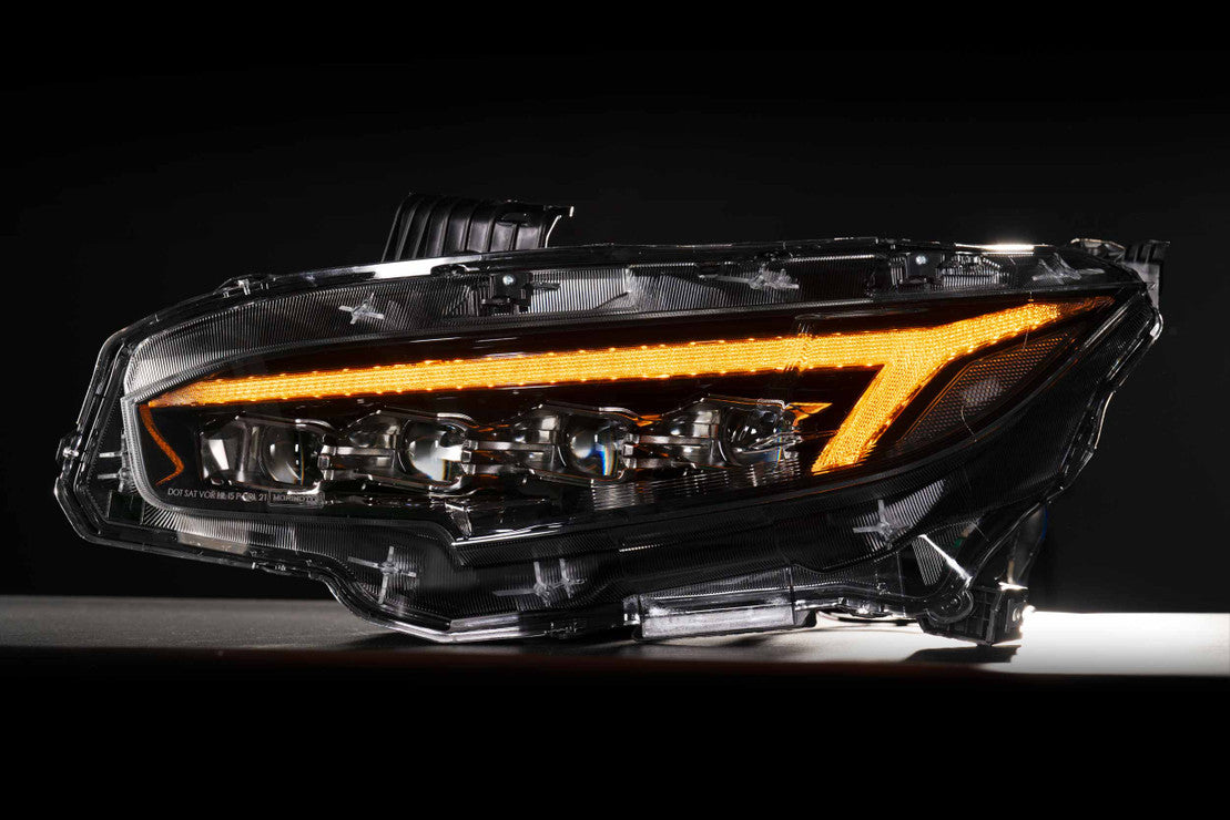Morimoto 2016-2021 Honda Civic Gen II Pair XB Led Headlights LF2-473