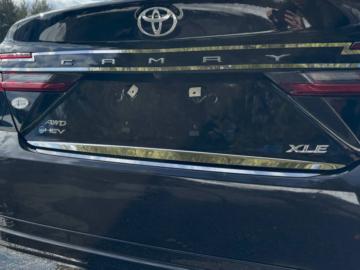 QAA 2025 Toyota Camry 1Pc Stainless Steel Rear Deck Accent RD75130