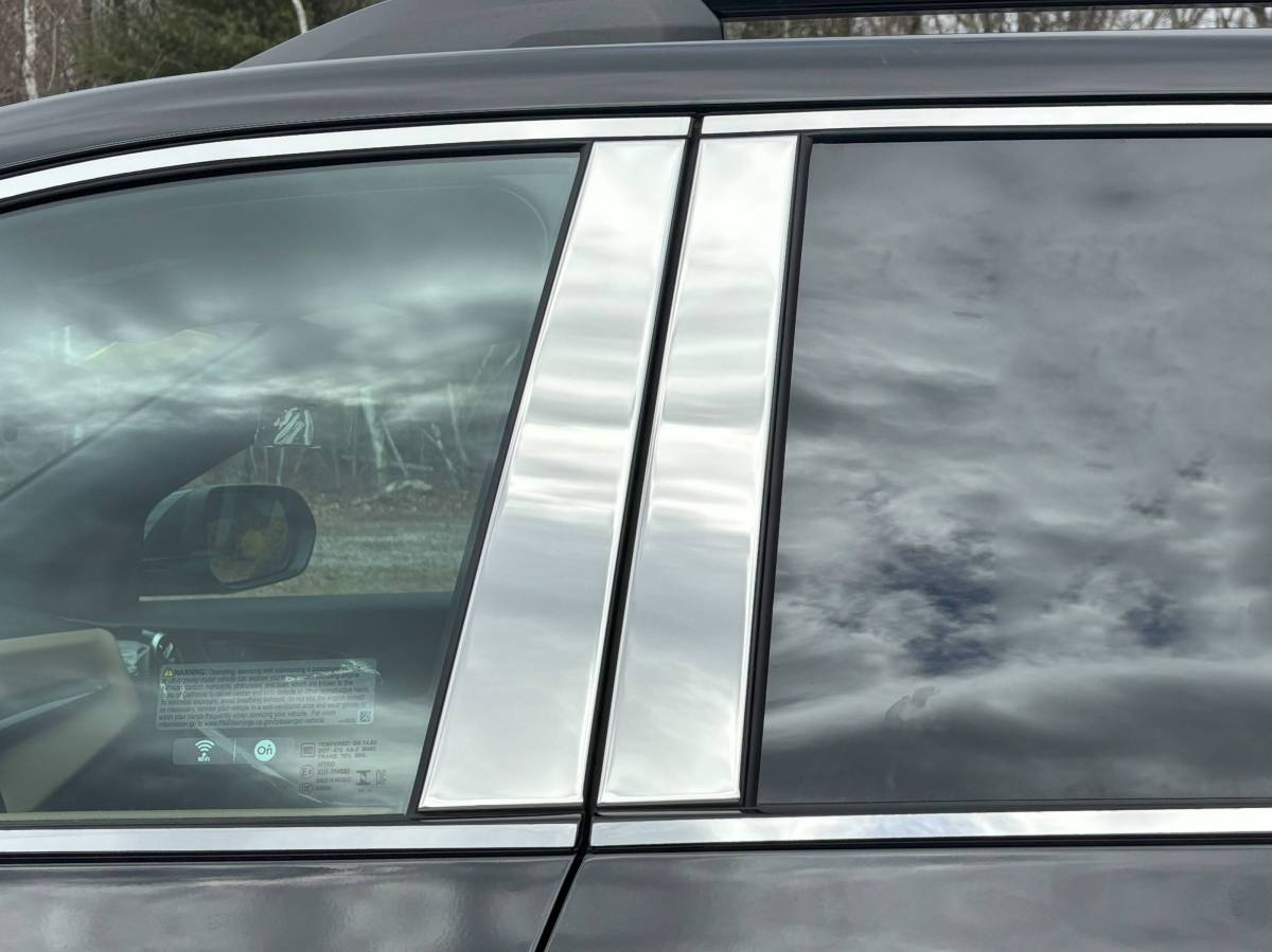 QAA 2025 Chevrolet Equinox Non EV Stainless Steel Pillar Trim 4Pc PP65160