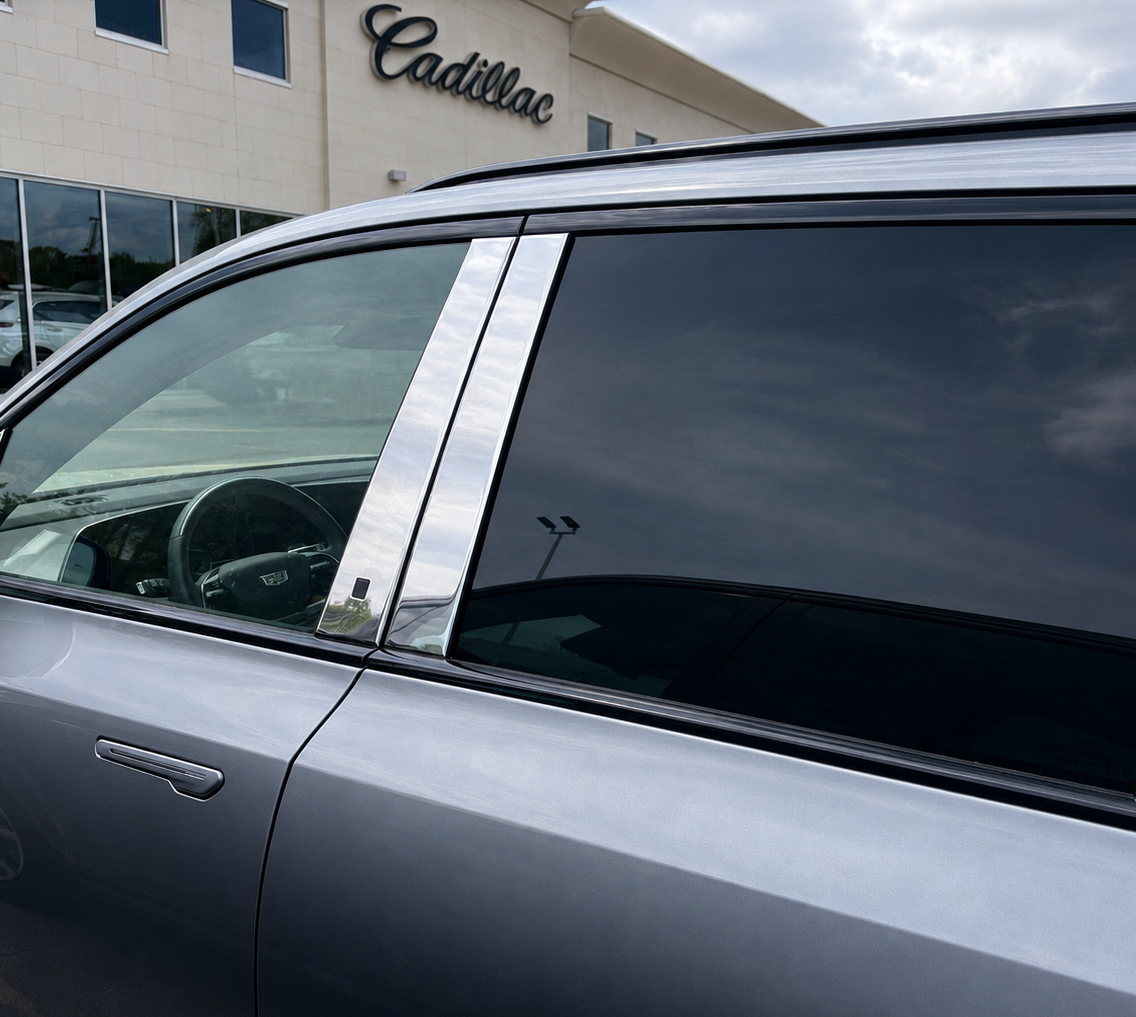 QAA 2026-2027 Cadillac Vistiq 4Pc Stainless Steel Pillar Trim PP66210