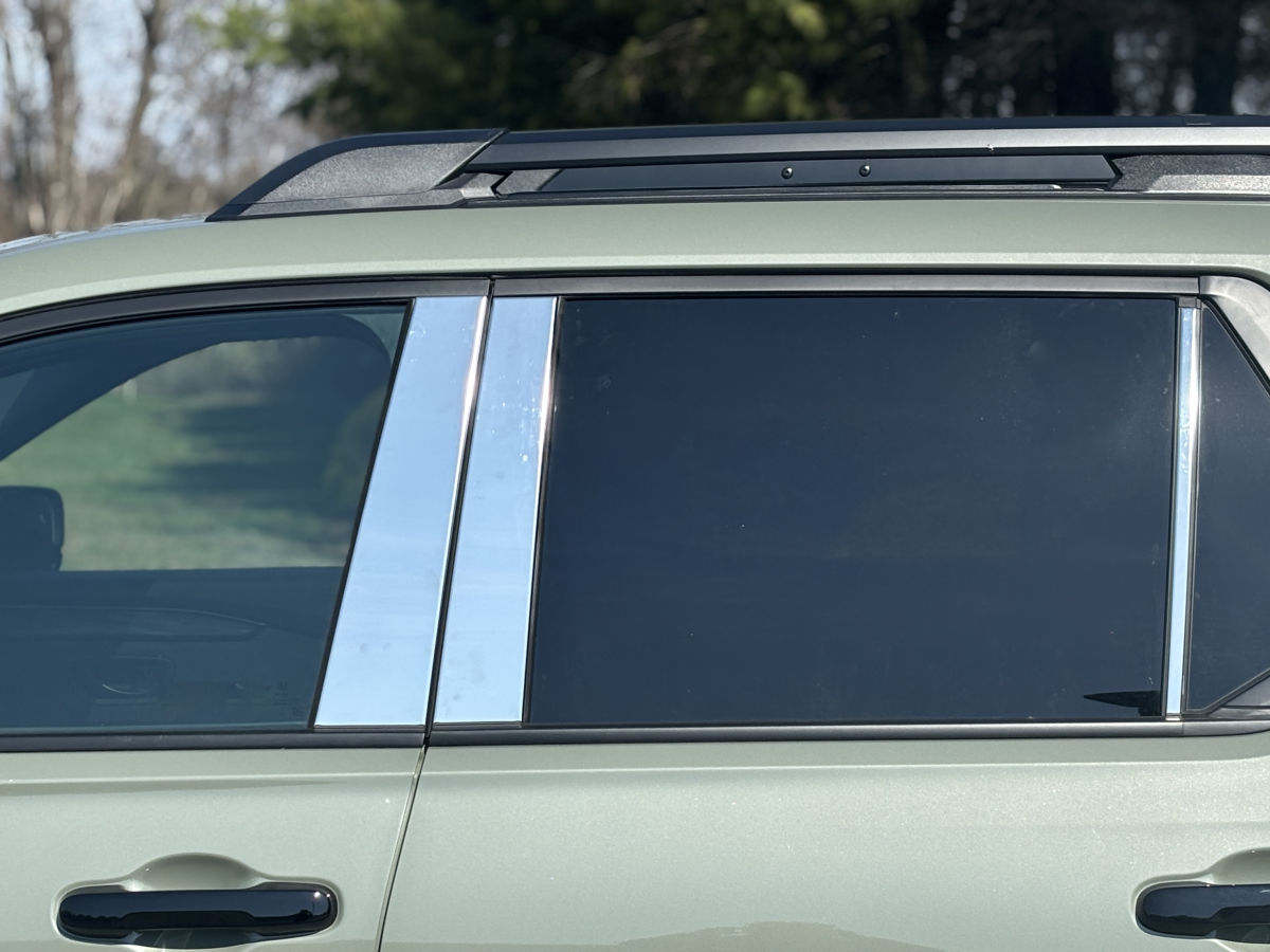 QAA 2026 Honda Passport 4Door SUV 6Pc Stainless Steel Pillar Trim PP76221