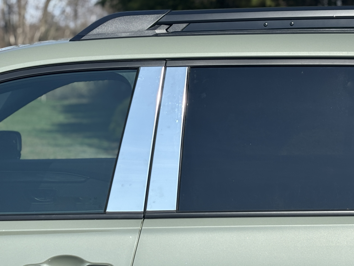 QAA 2026 Honda Passport 4Door SUV 4Pc Stainless Steel Pillar Trim PP76220
