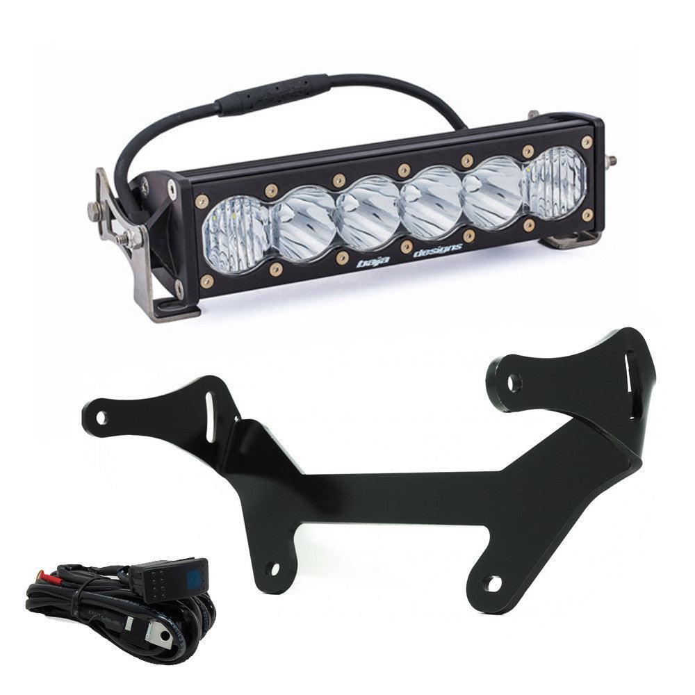 Baja Designs 2017-2025 Can-Am Maverick X3 OnX6+ LED 10 Inch Shock Mount Light Bar Kit 447120