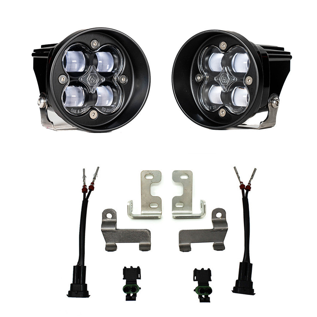 Baja Designs 2010-2024 Toyota 4Runner 2012-2023 Tacoma 2014-2021 Tundra Squadron-R SAE Fog Pocket Light Kit 44-7642