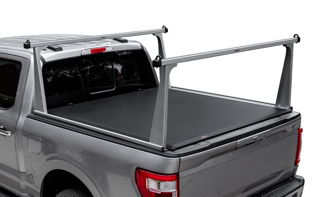 ADARAC 2024 Ford Ranger 5' Silver Box Aluminum Pro Series Truck Bed Racks F2010101