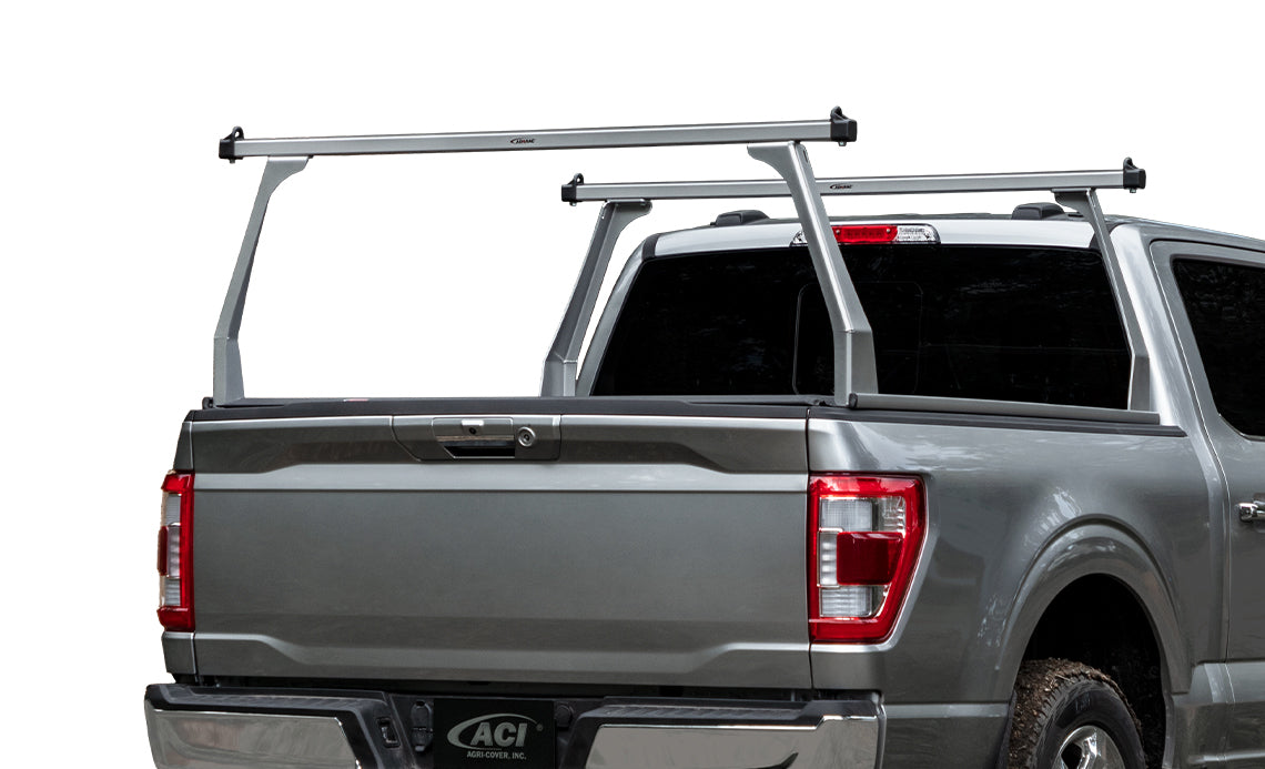 ADARAC 2023-2026 Chevrolet Colorado GMC Canyon 5' Aluminum Series Single Silver Truck Bed Racks F3020151