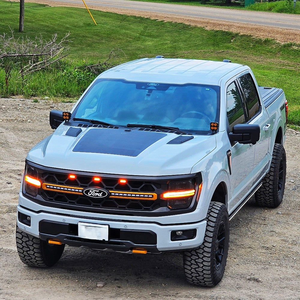 Lensun 2021-2025 Ford F-150 Tremor 100W Hood Solar Panel