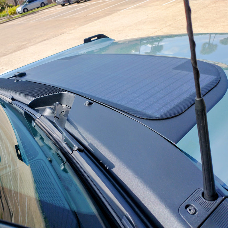 Lensun 2021-2025 Ford Bronco 65W Hood Bonnet Flexible Solar Panel