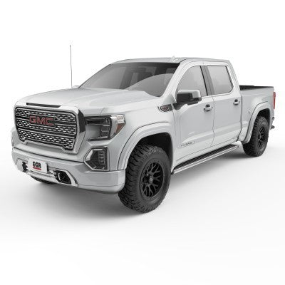 EGR 2019-2025 GMC Sierra 1500 Paint to Code-GAZ Summit White Rugged Fender Flares 751794-GAZ