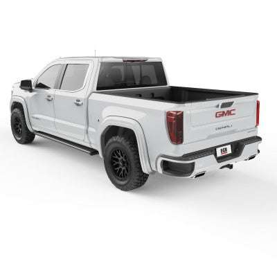 EGR 2019-2025 GMC Sierra 1500 Paint to Code-GAZ Summit White Rugged Fender Flares 751794-GAZ